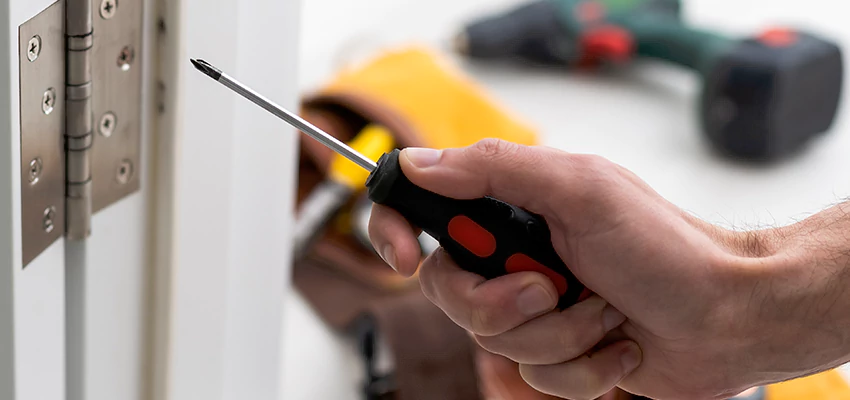 Fix A Broken Door Hole in Ben Lomond, California